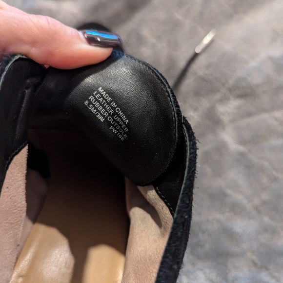 Michael Kors Pierce lace up wedge booties size 8.5 - Picture 4 of 4